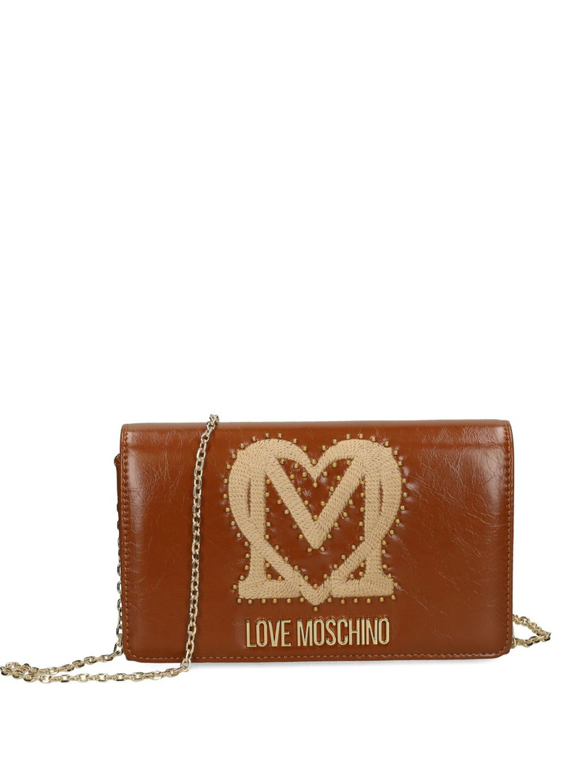 studded chain cross body bag 1