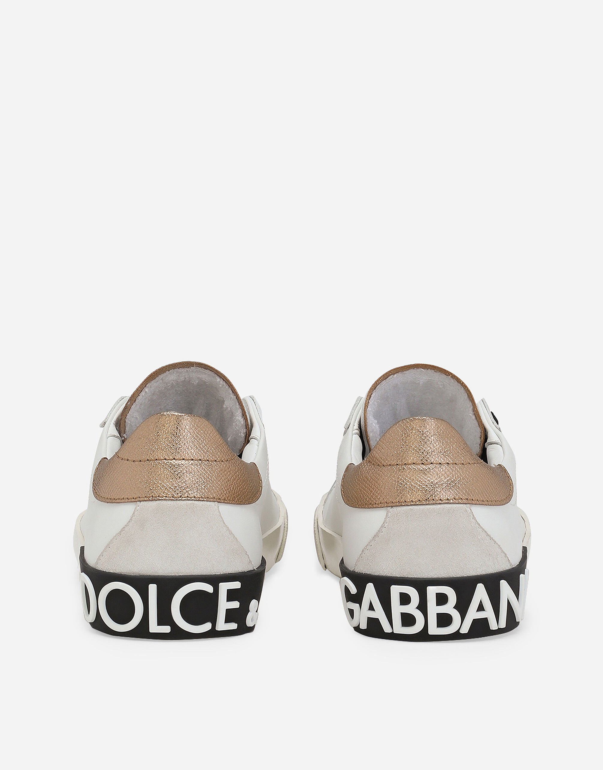 Portofino vintage calfskin sneakers - 3