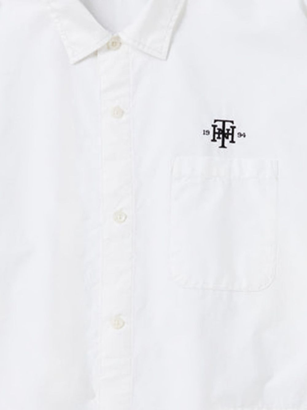 Trad logo-embroidered shirt - 2