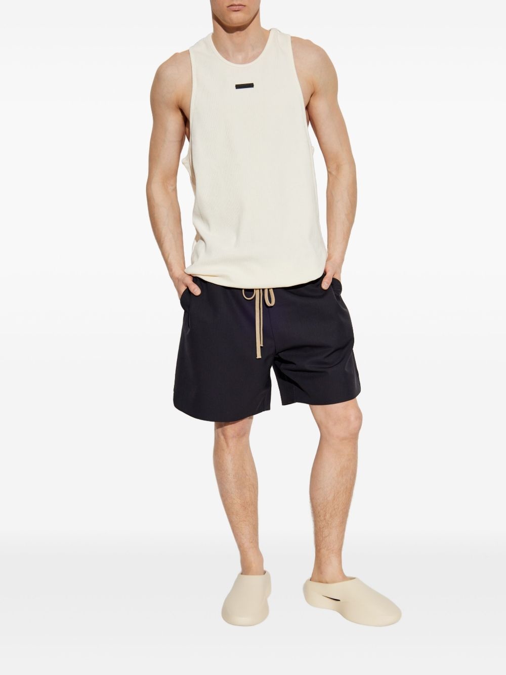 wool shorts - 2