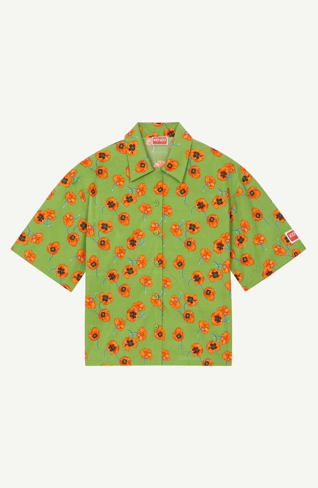'KENZO Poppy' boxy shirt - 1