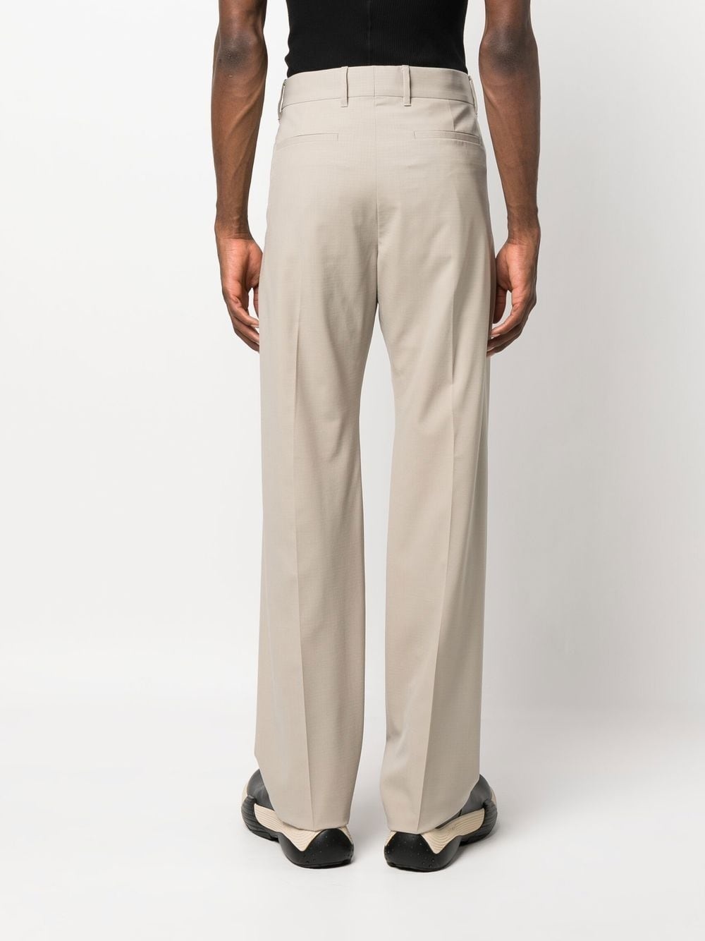 tailored flared trousers - 4