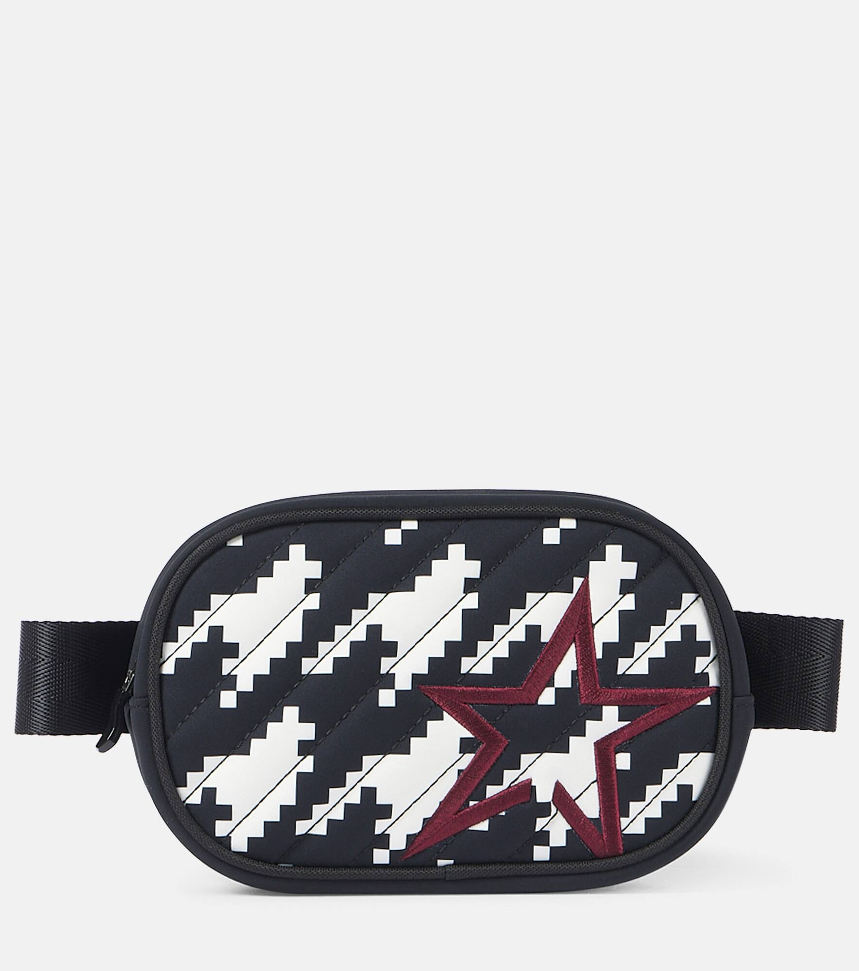 Star houndstooth belt bag - 1