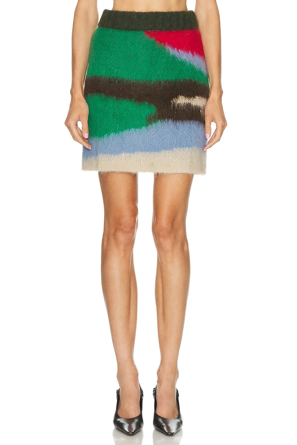 Topo Jacquard Skirt - 1