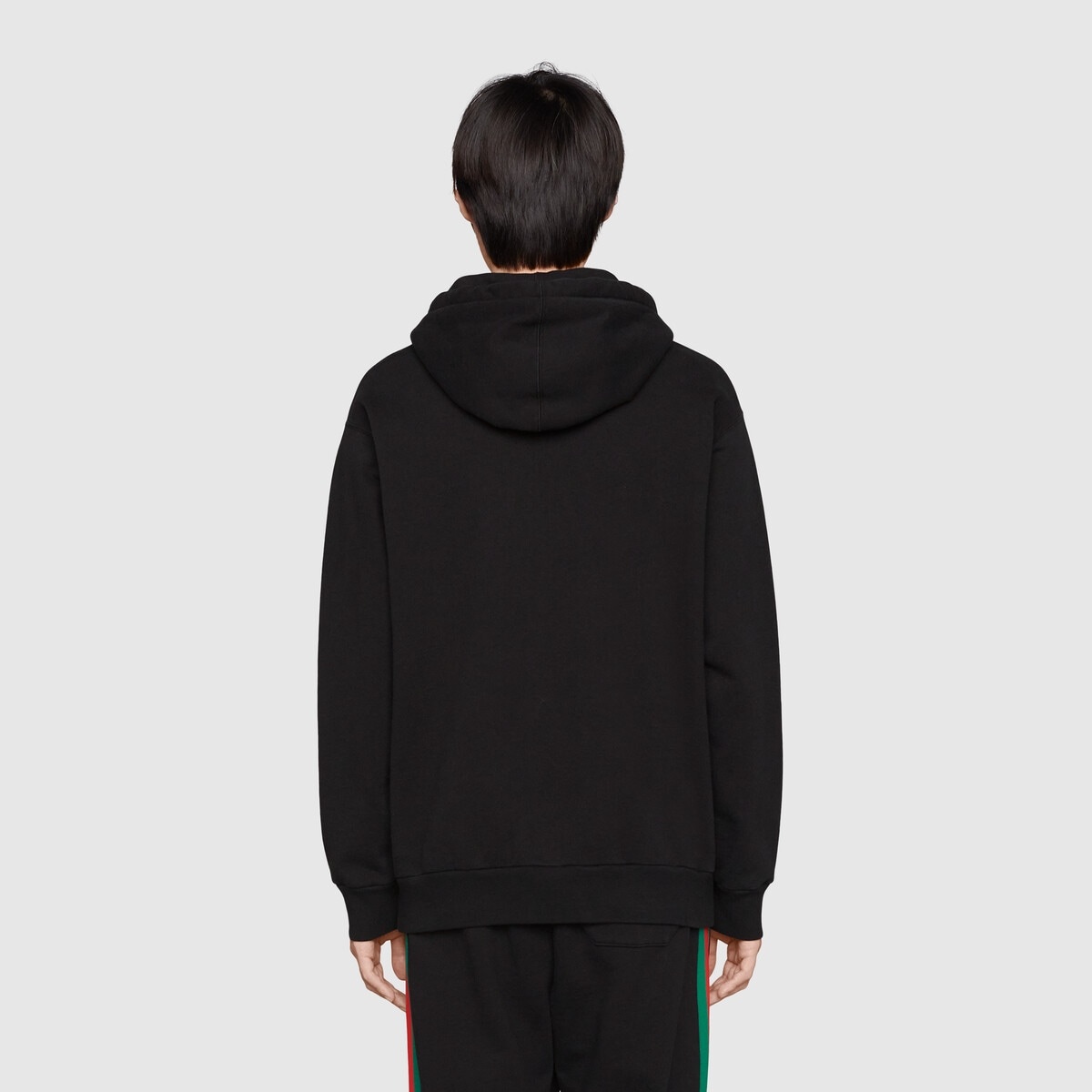 The North Face x Gucci Web print cotton sweatshirt - 4