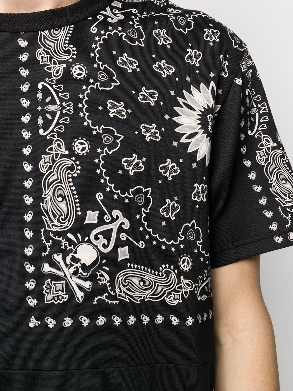 paisley print T-shirt - 5