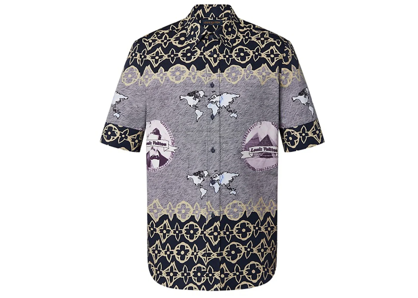 Louis Vuitton LV Wax Short Sleeve Shirt Multicolor - 1