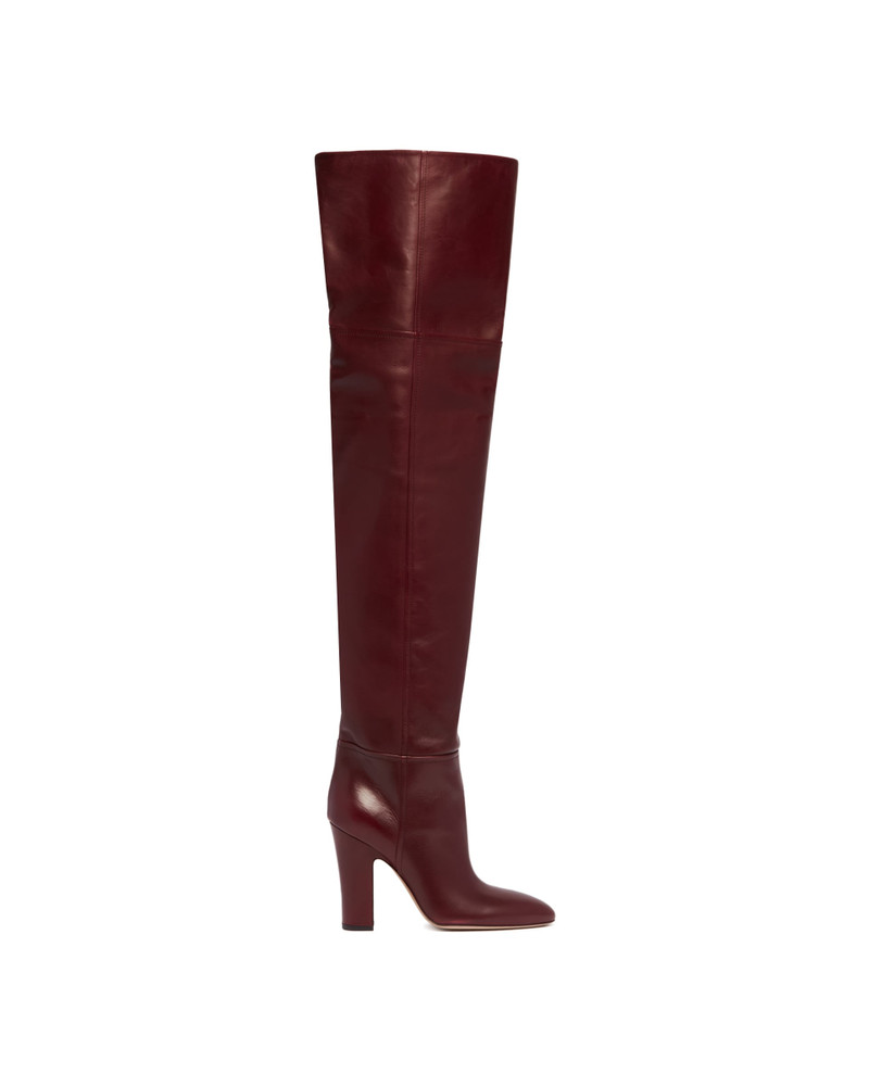 PARIS TEXAS Rouge Noir Lavinia Leather Boots outlook