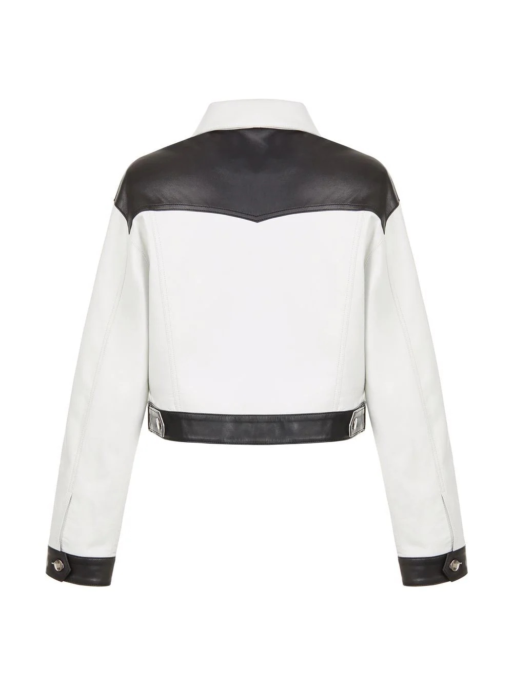 Laurie cropped leather jacket - 2