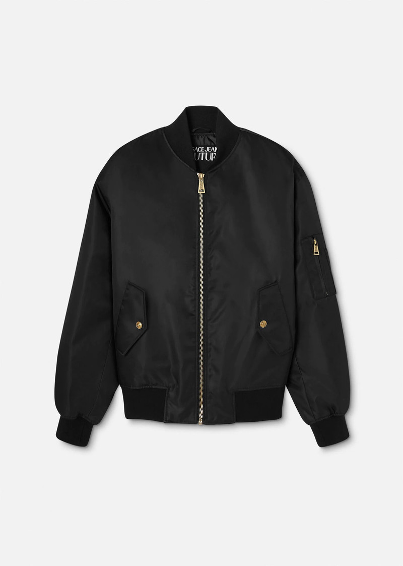 Logo Couture Bomber Jacket 1