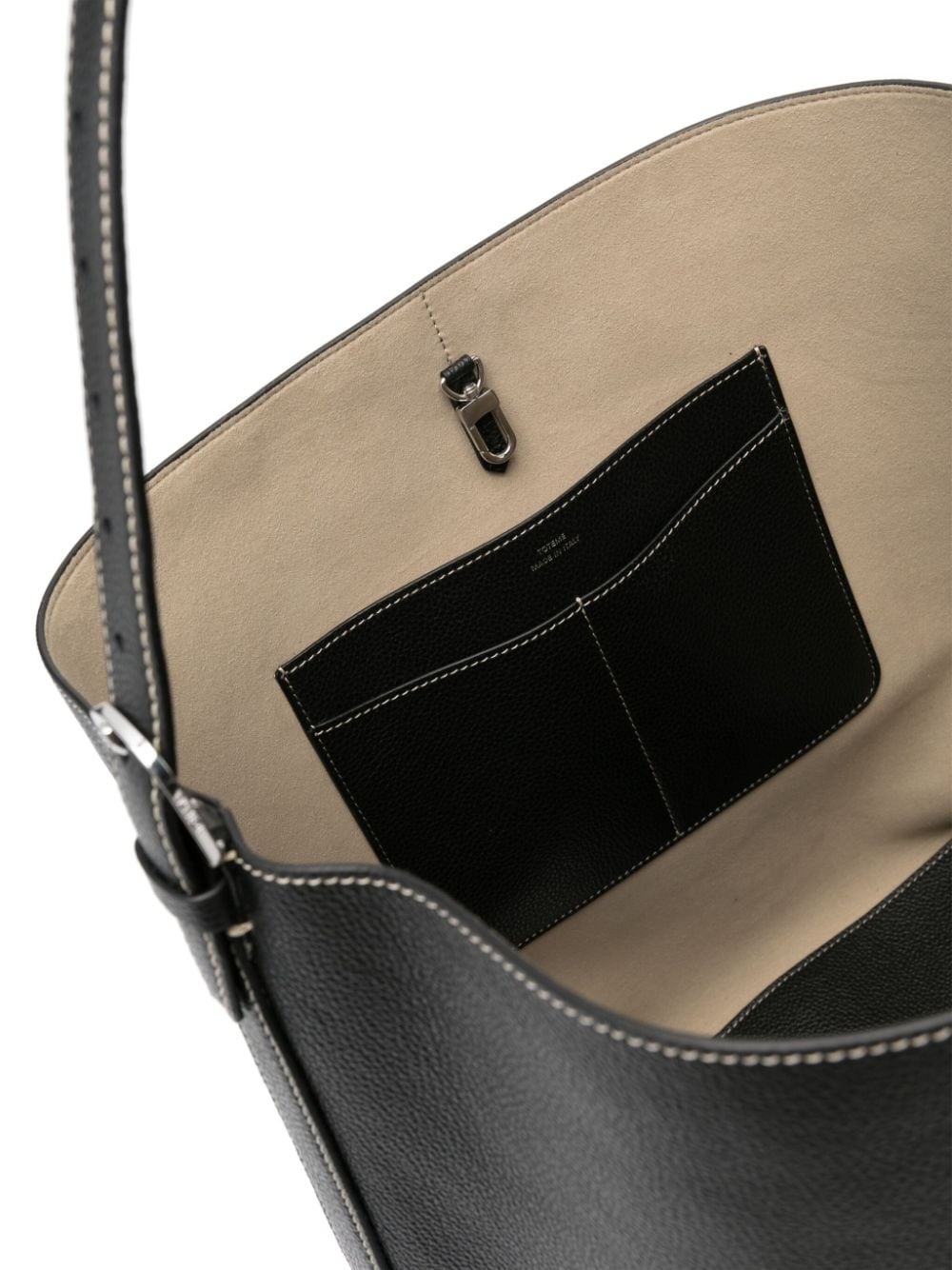 logo-stamp tote bag - 5