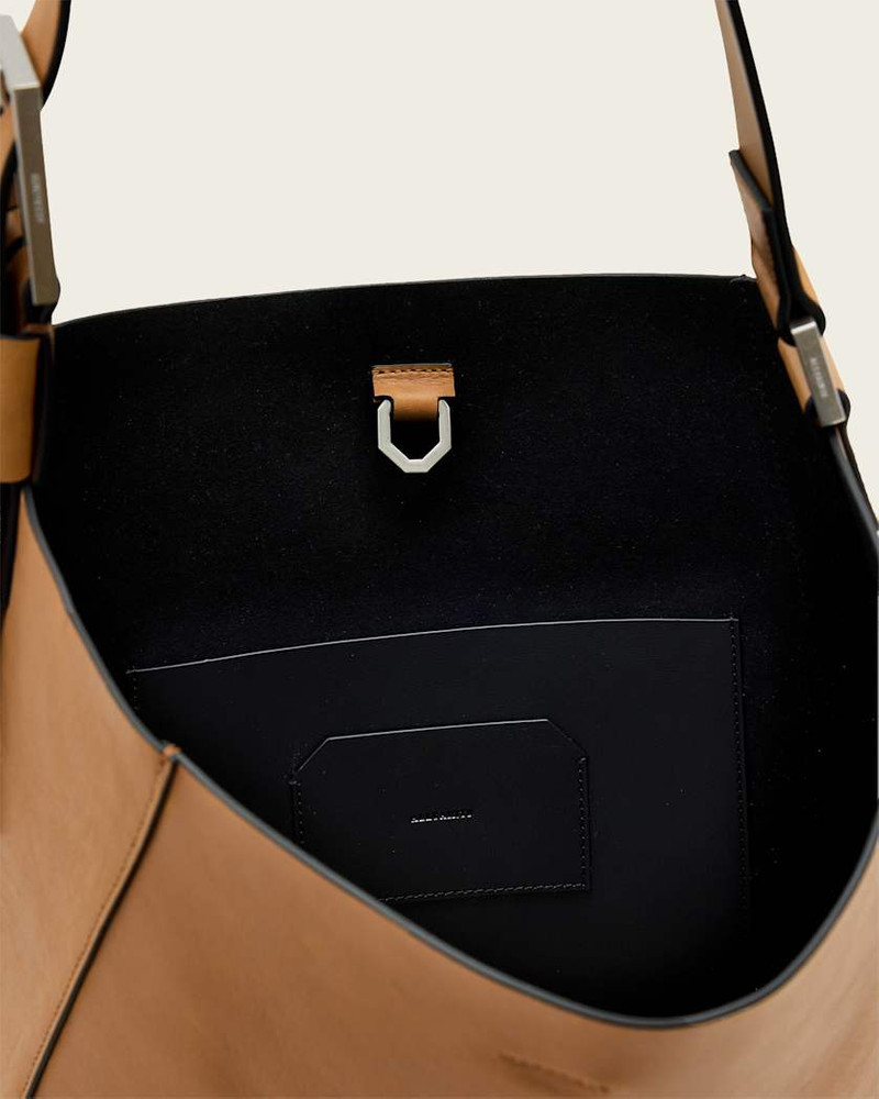 LUNA LEATHER HOBO SHOULDER BAG 3