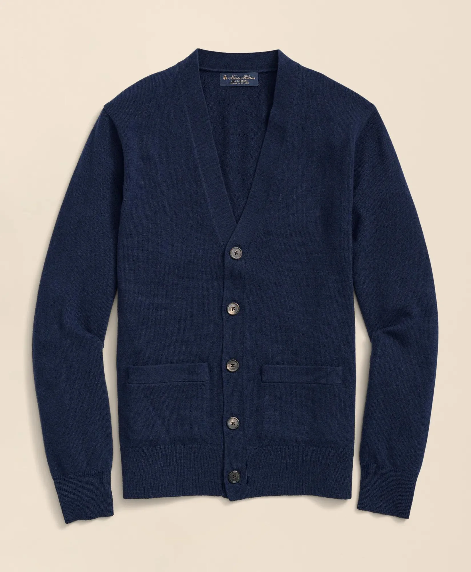 3-Ply Cashmere Cardigan Sweater - 1