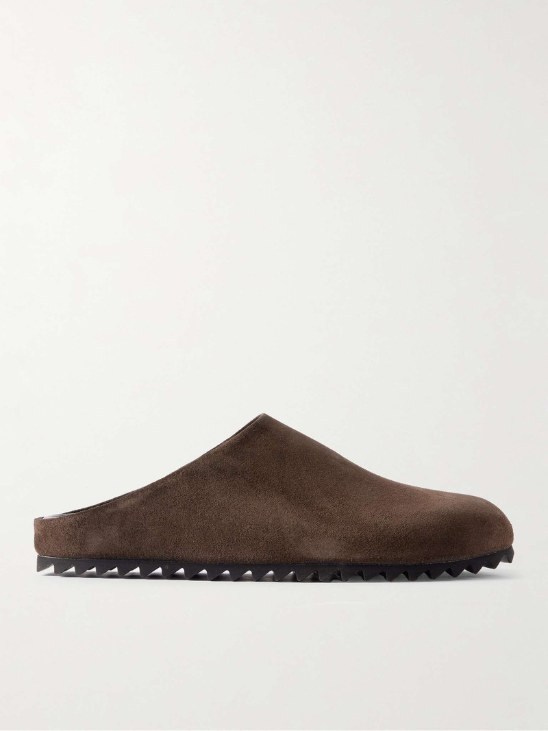 Babouche 001 Suede Clogs 1
