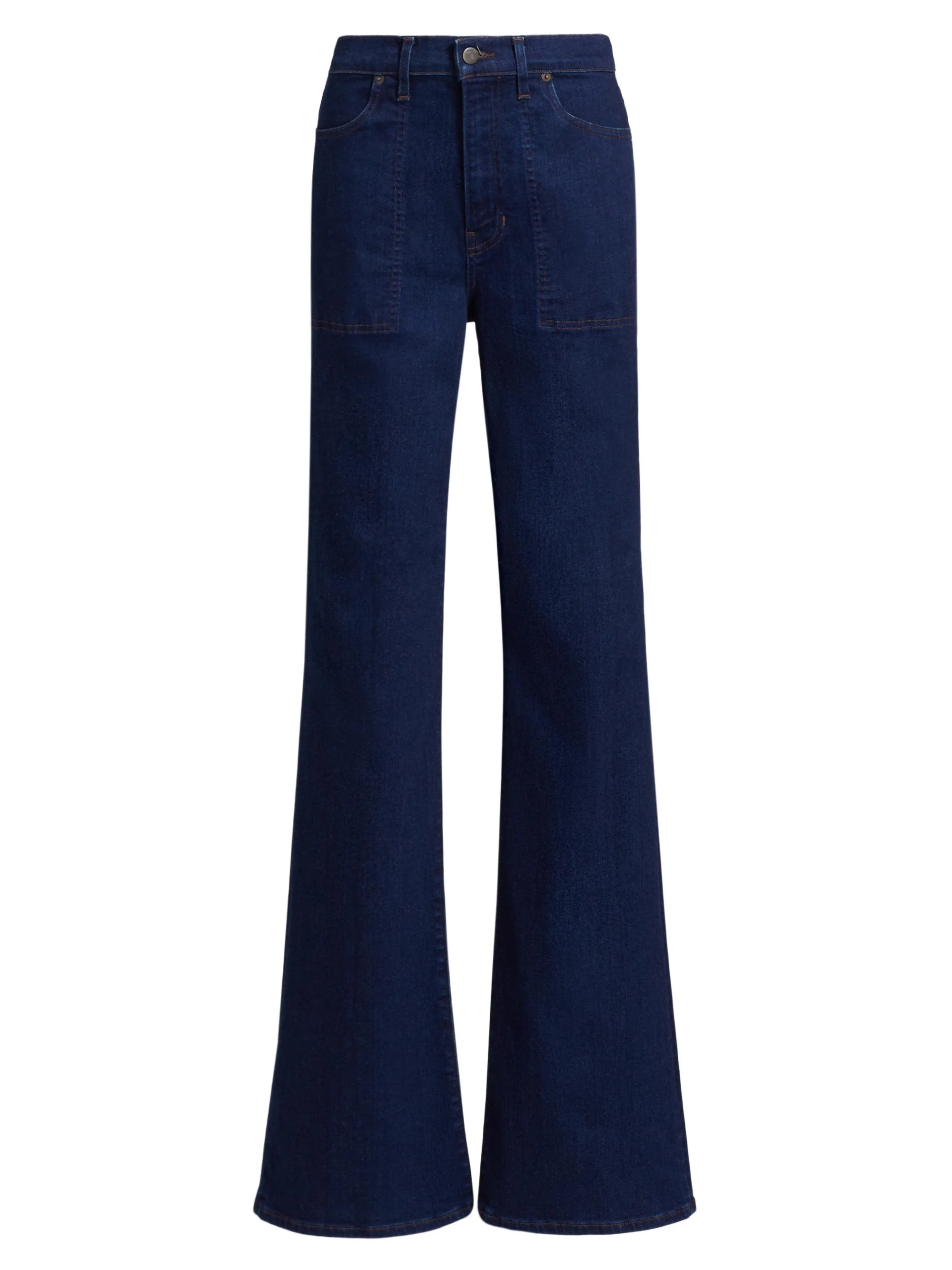 Women's Crosbie Denim Wide-Leg Jeans - Indigo Rinse - 1