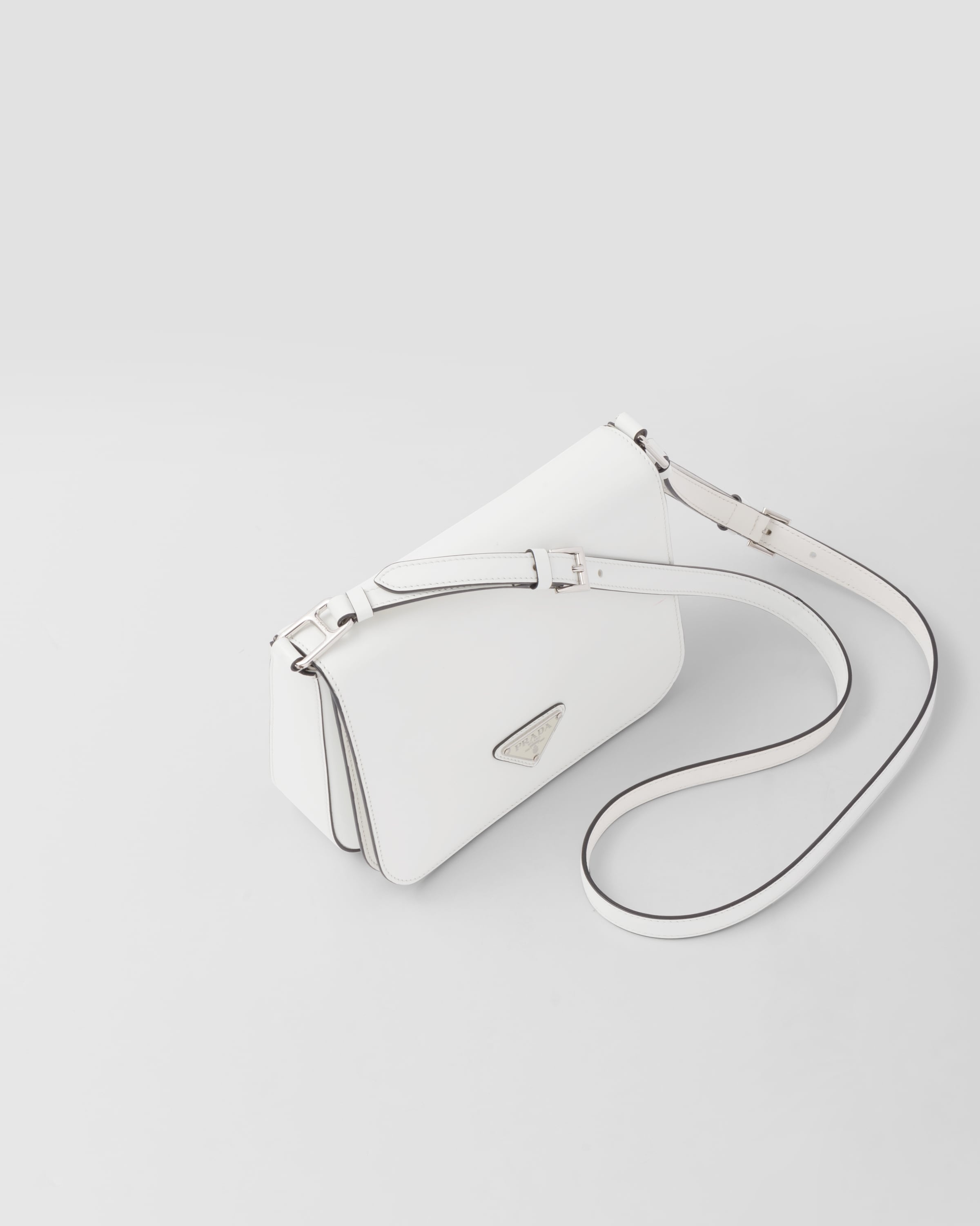 Brushed leather shoulder bag - 3