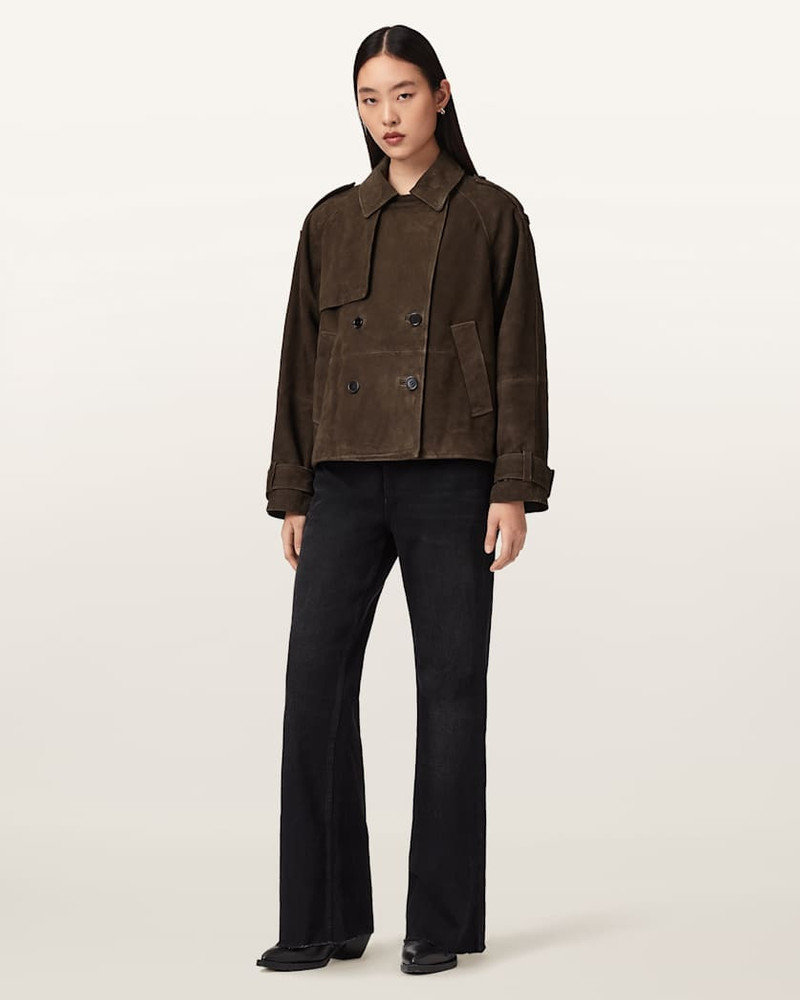 REYA CROPPED SUEDE MAC 5