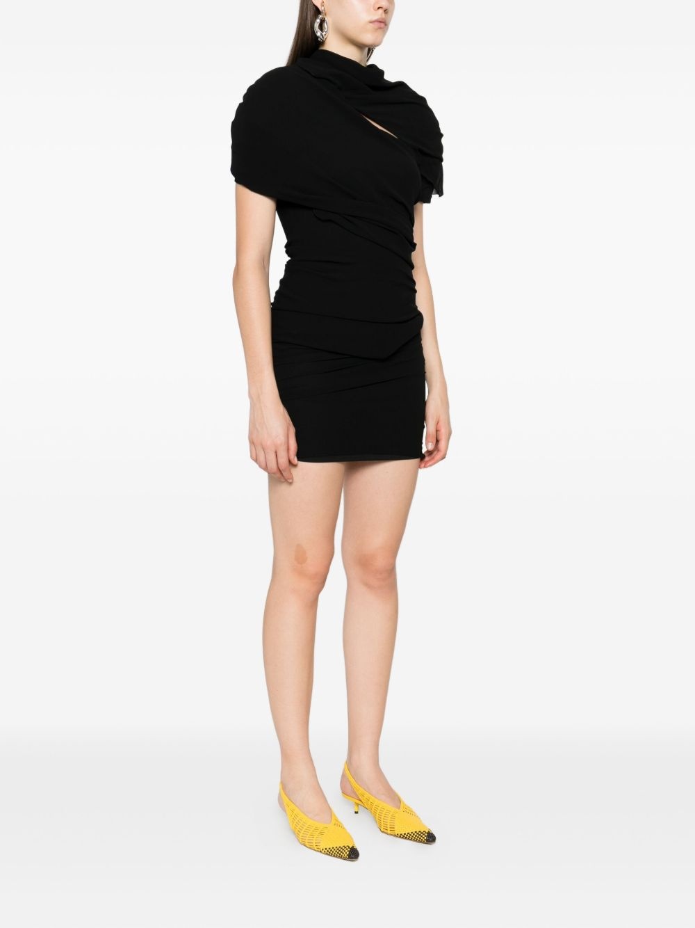The Castagna draped minidress - 3