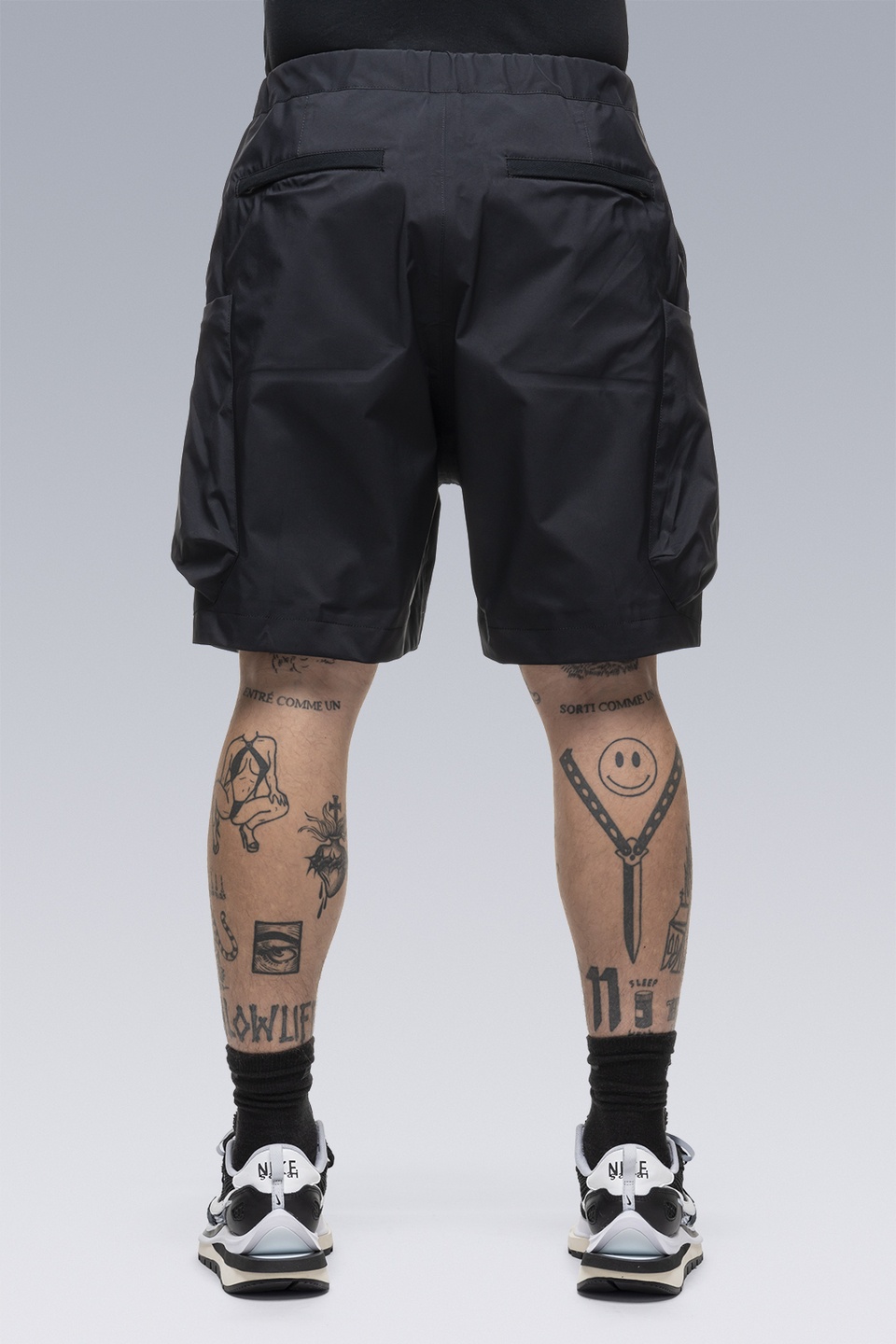 SAC-SP2763 sacai / ACRONYM Shorts Black - 8