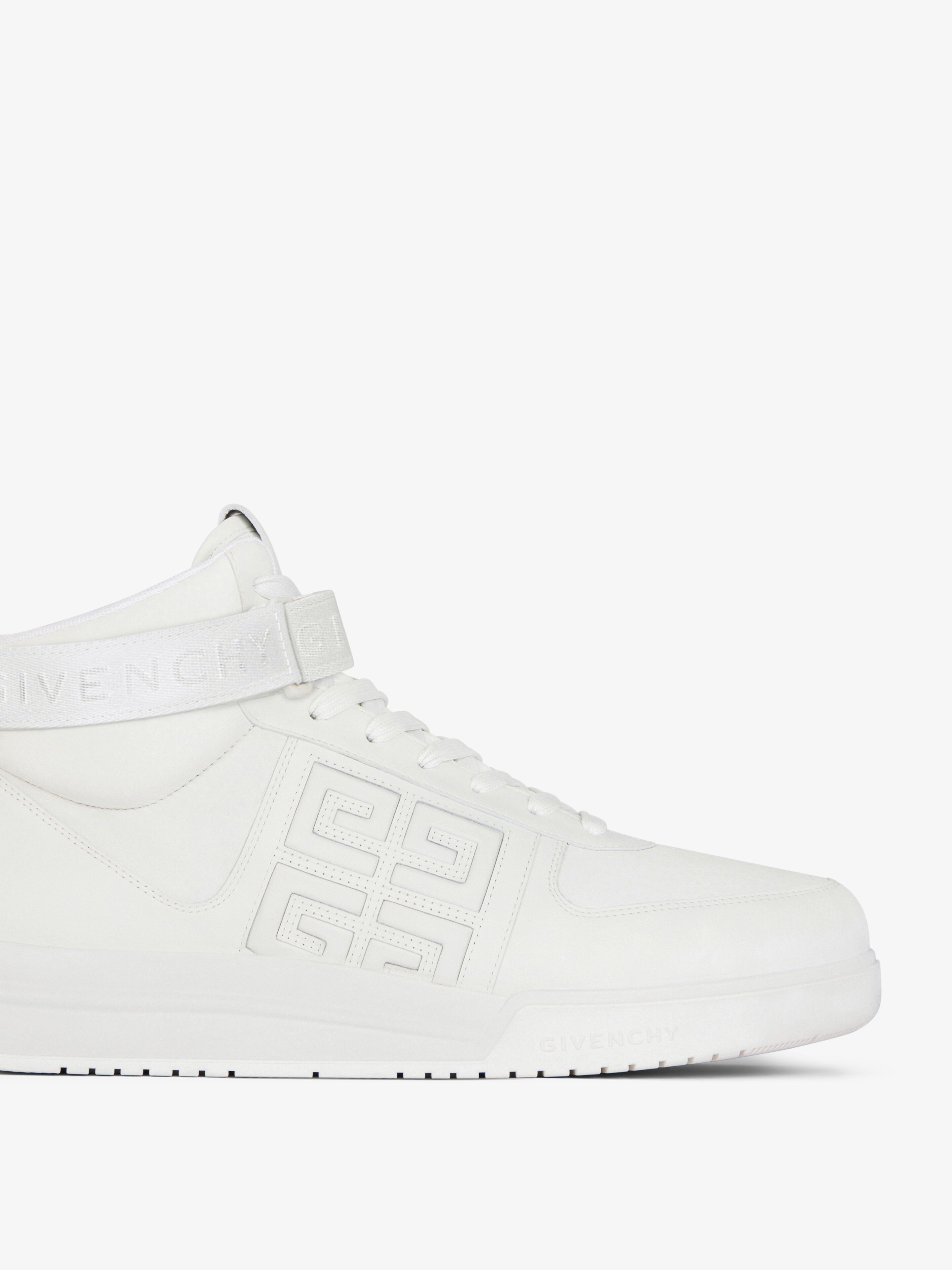 G4 HIGH TOP SNEAKERS IN LEATHER - 6