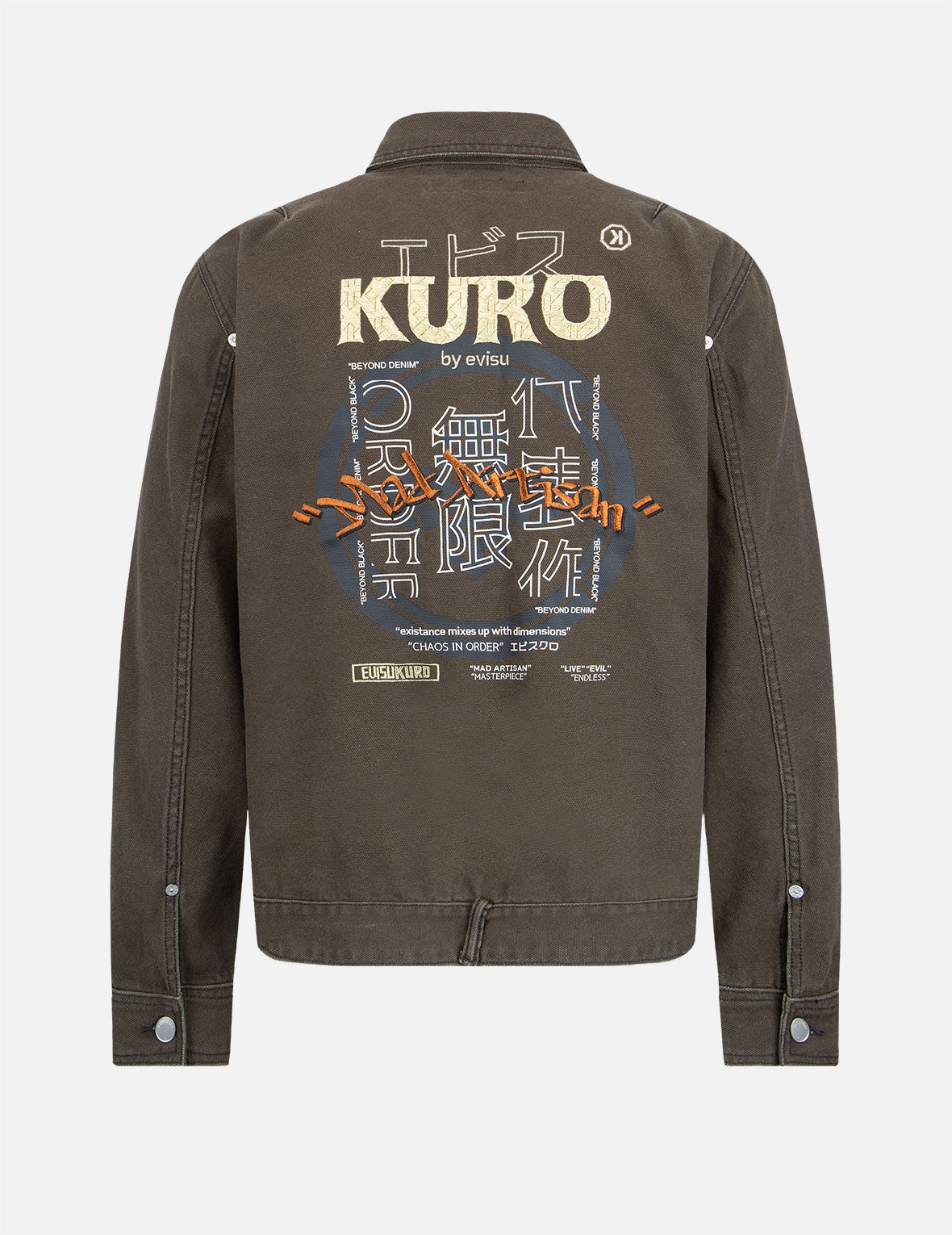 Worker Pockets Denim Jacket - 2
