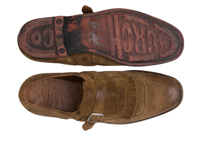 Shanghai
Vintage Suede Buckle Loafer Sigar 3