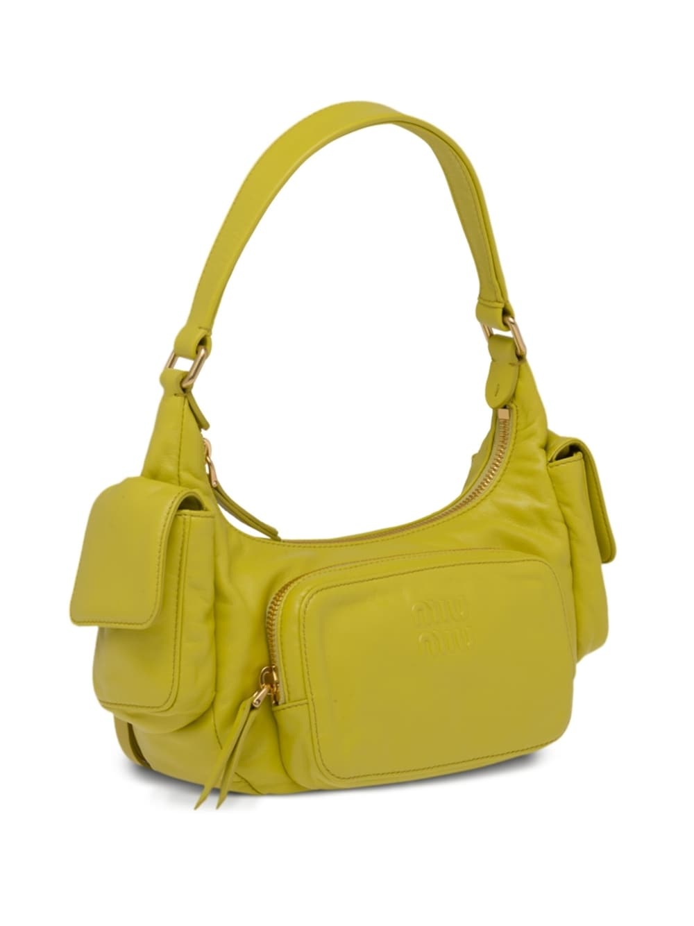 nappa leather shoulder bag - 5