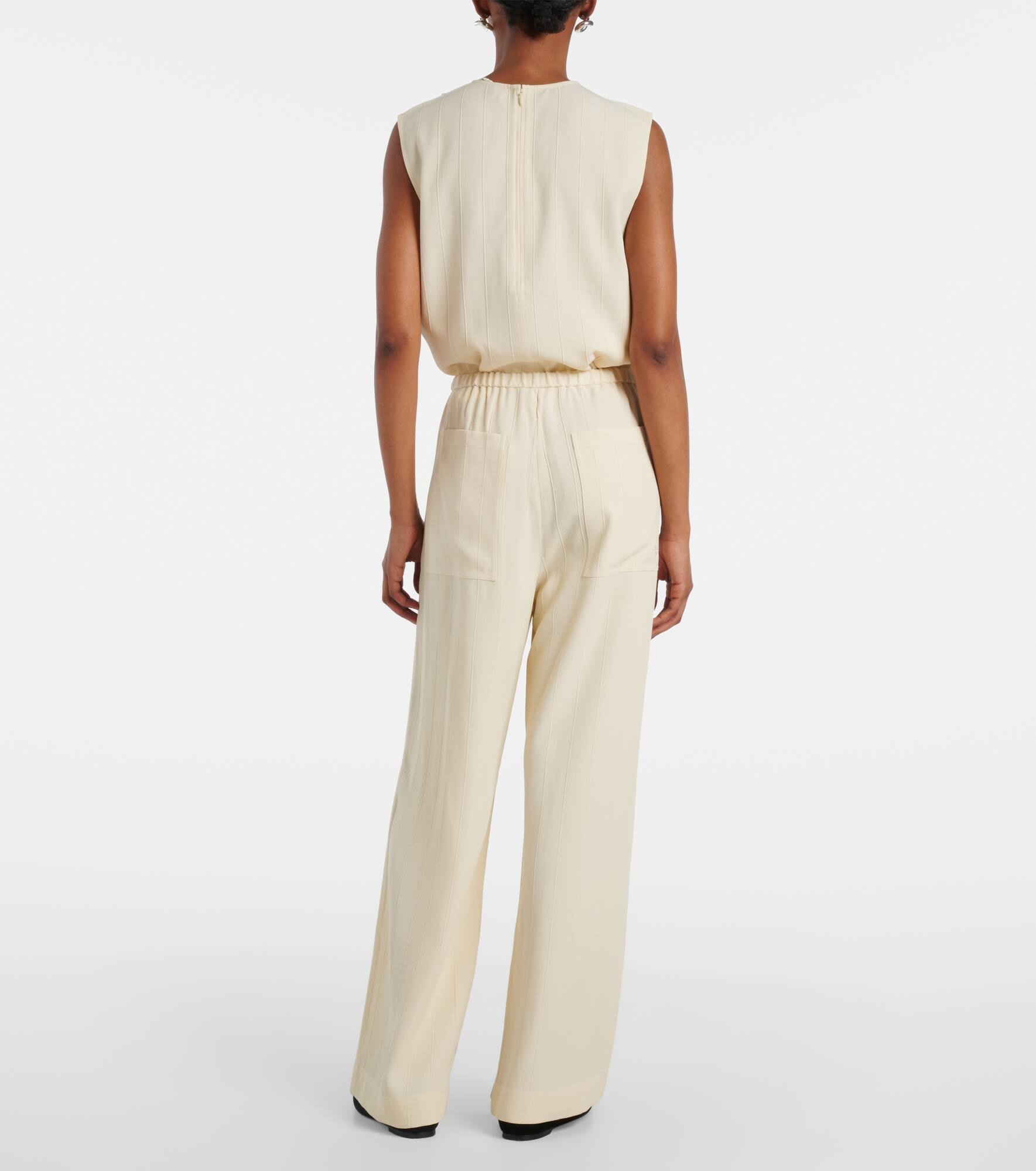 High-rise wide-leg pants - 3