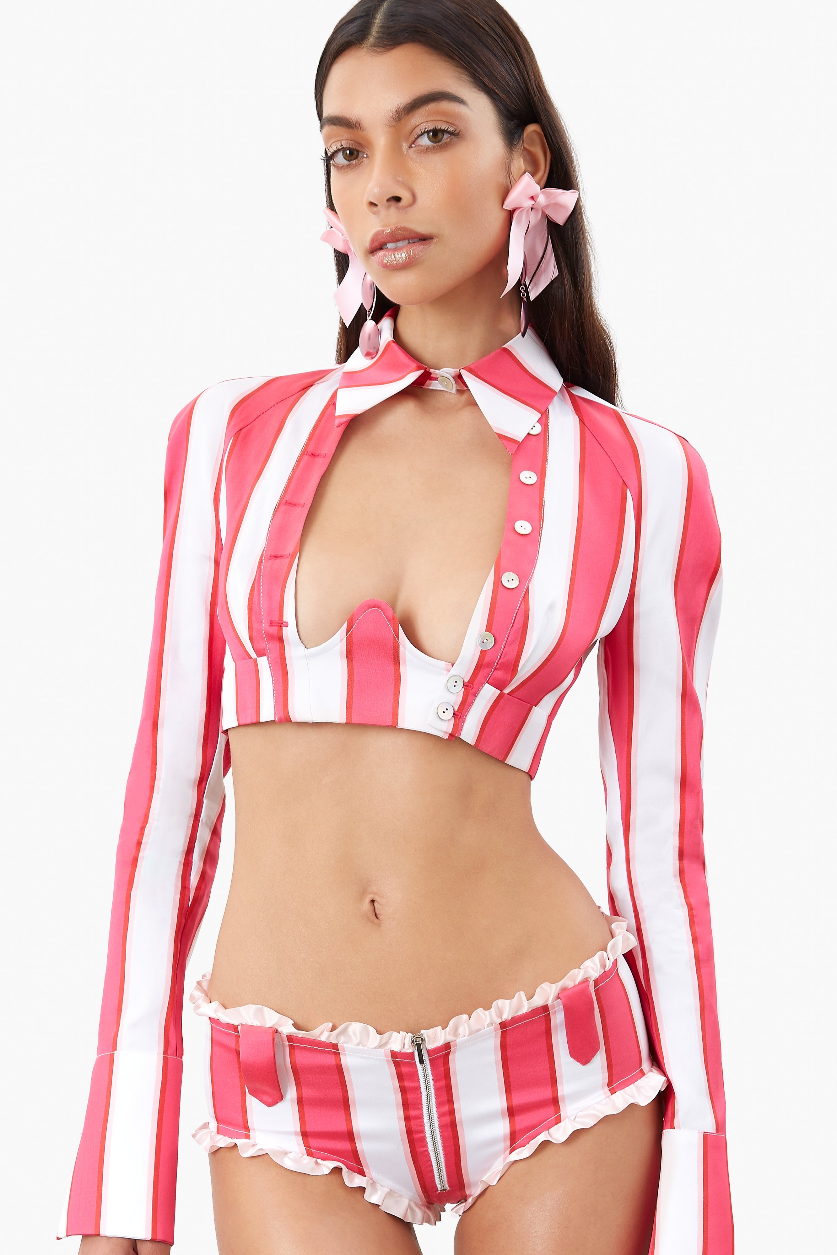 SKULLY SHIRT CANDY STRIPE - 3