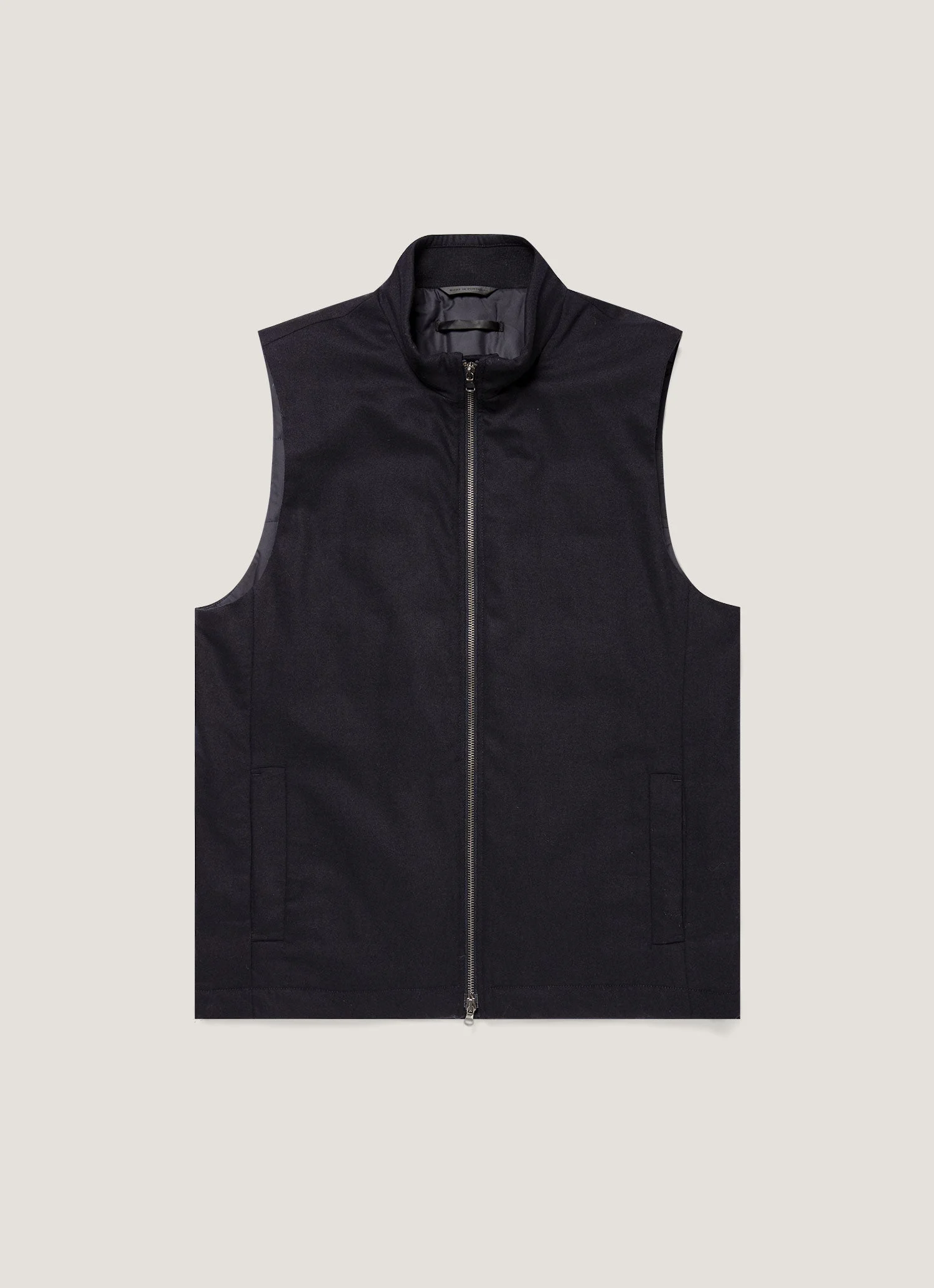 Wool Cashmere Flannel Gilet - 1