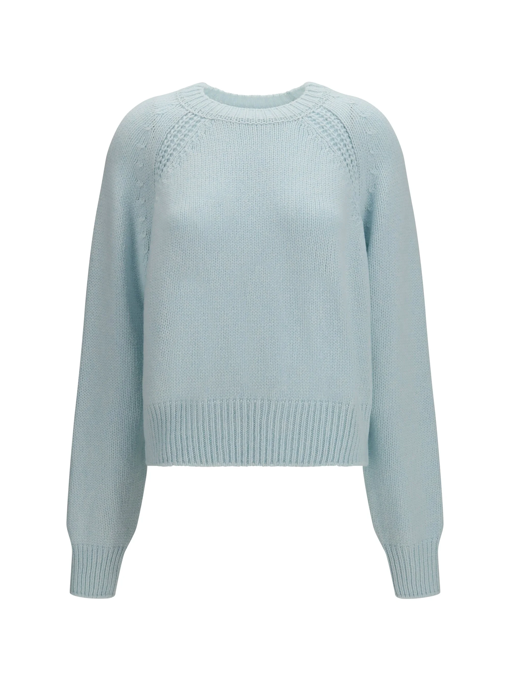 Sa Su Phi Crewneck Sweater Baby Blue - 1