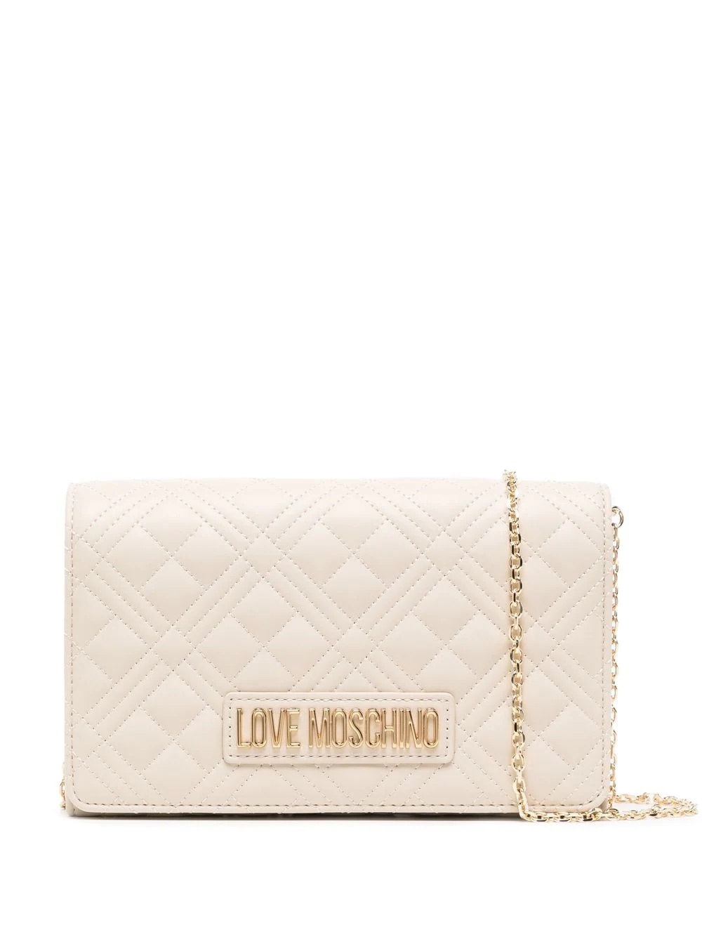 quilted crossbody bag - 1