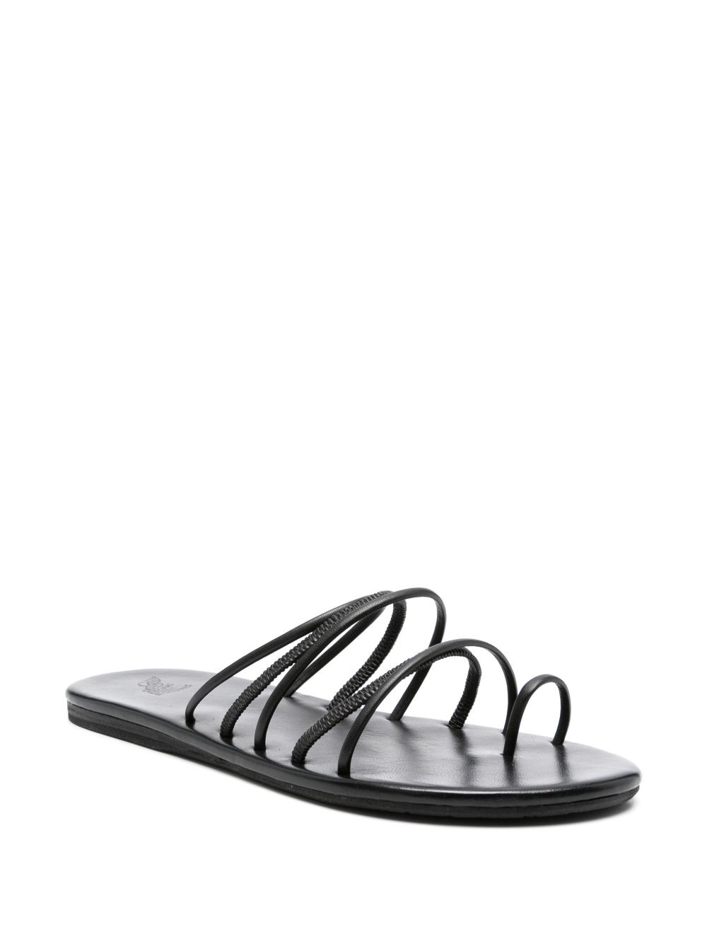 multi-strap leather sandals - 2
