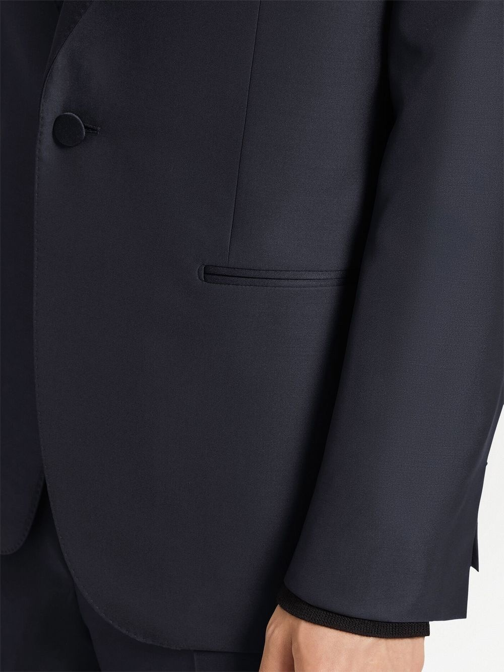 single-breasted peak-lapel suit - 5