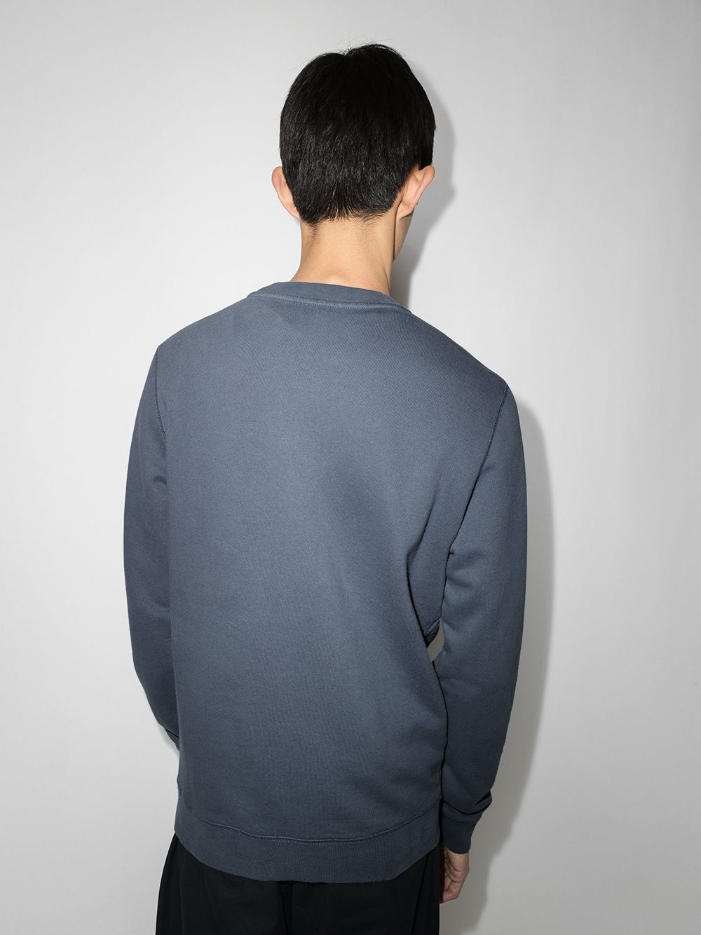 loopback crew-neck sweatshirt - 3