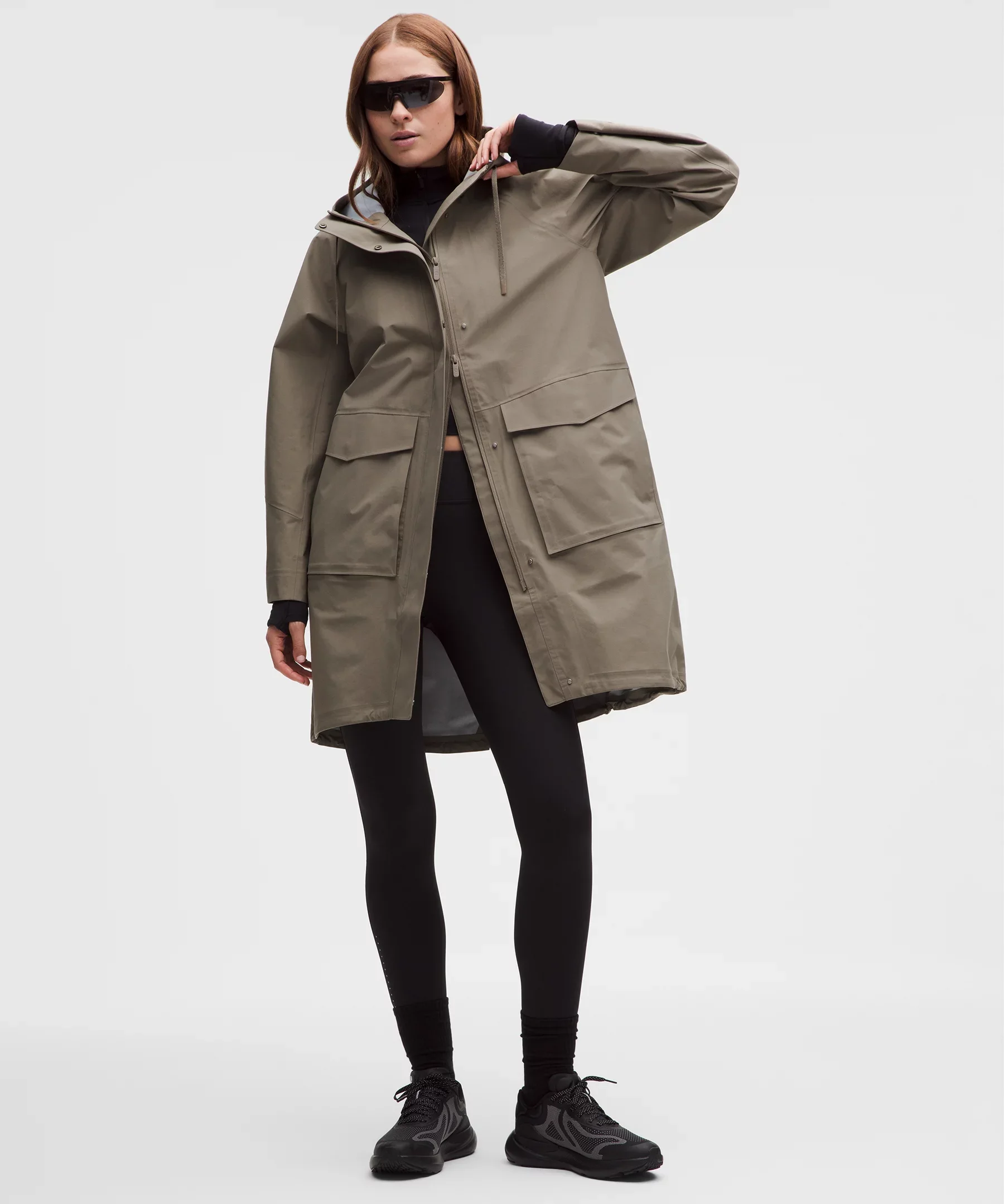 Waterproof Fishtail Rain Coat - 1