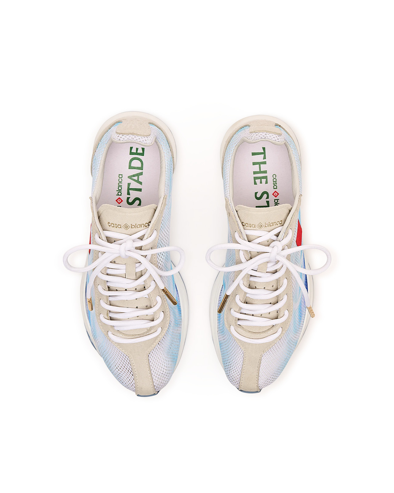 Men's Stade Blue Sneaker | Casablanca Paris - 4