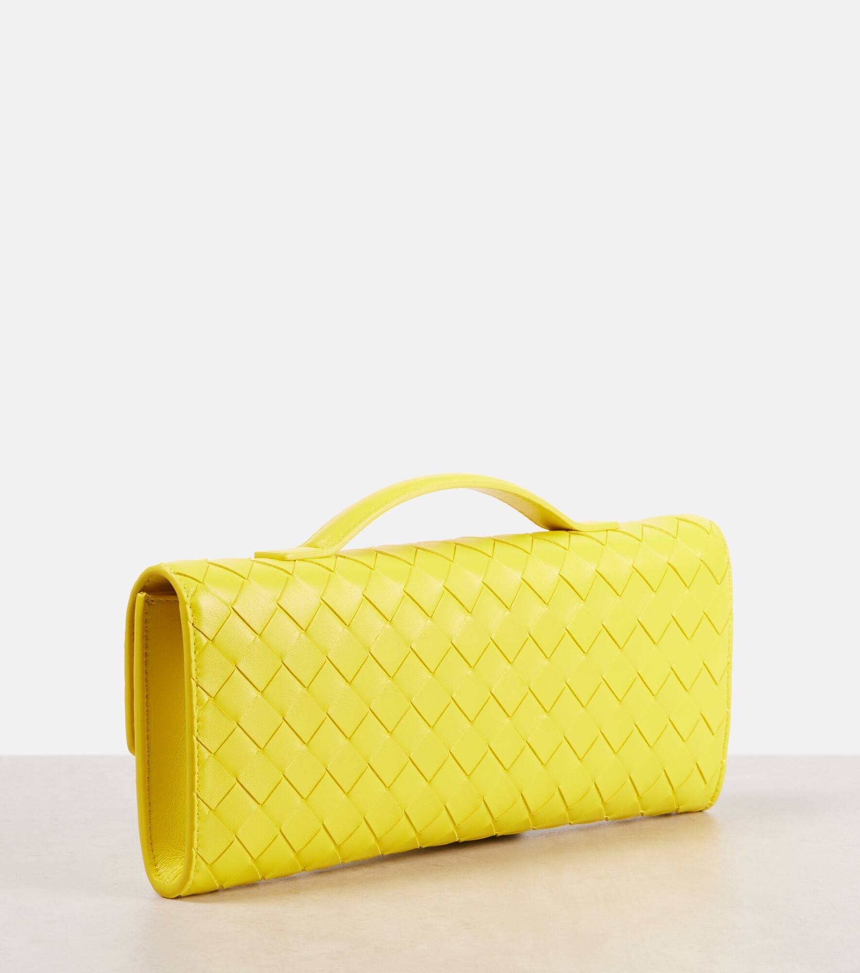 Andiamo Intrecciato leather clutch - 4