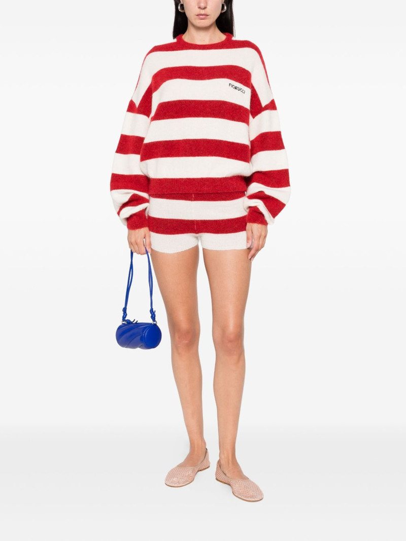 FIORUCCI striped crew-neck jumper outlook