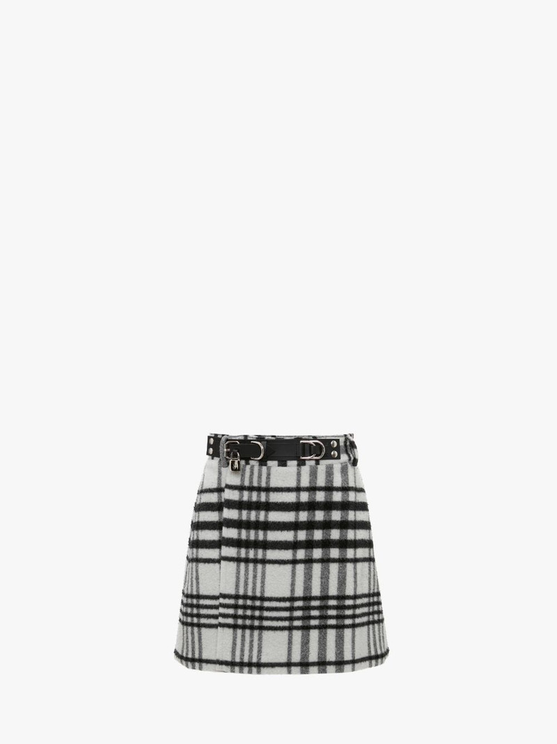 PADLOCK STRAP MINI SKIRT 1
