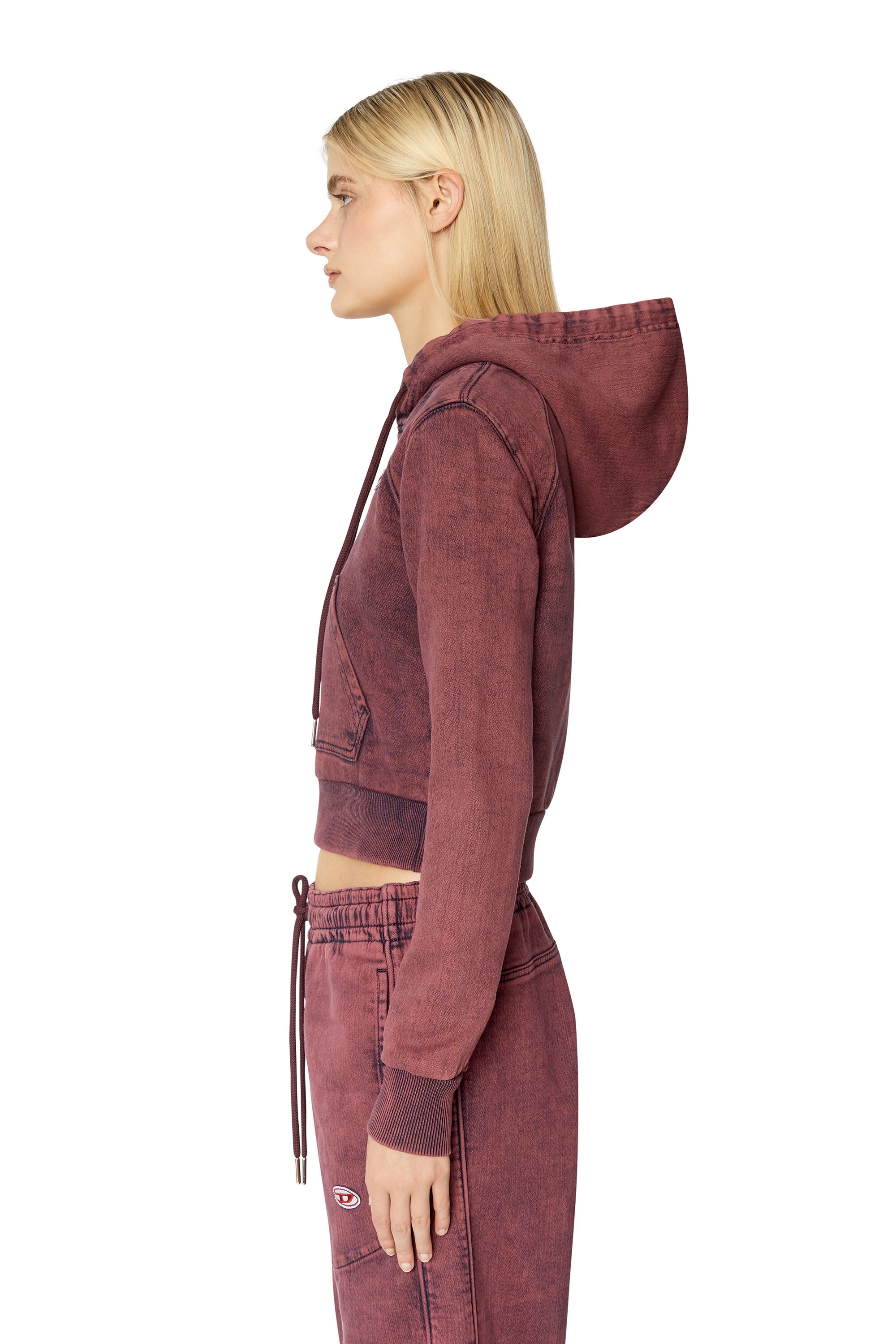 D-ANGY TRACK DENIM HOODIE - 6