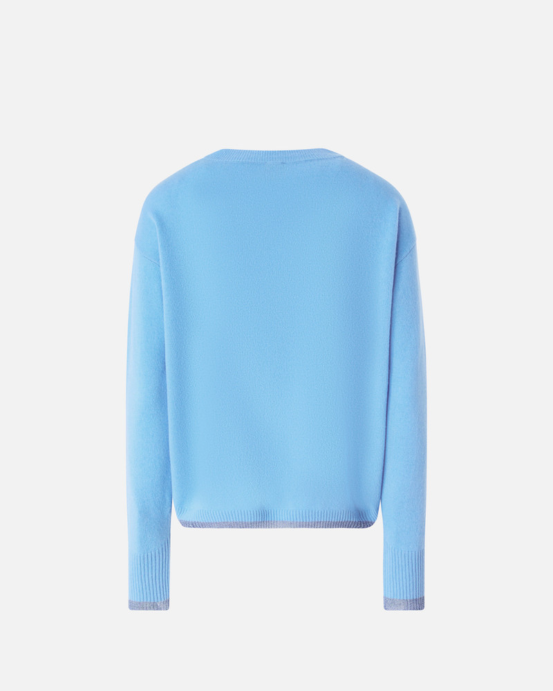 KNIT CASHMERE-BLEND PULLOVER WITH LUREX 6