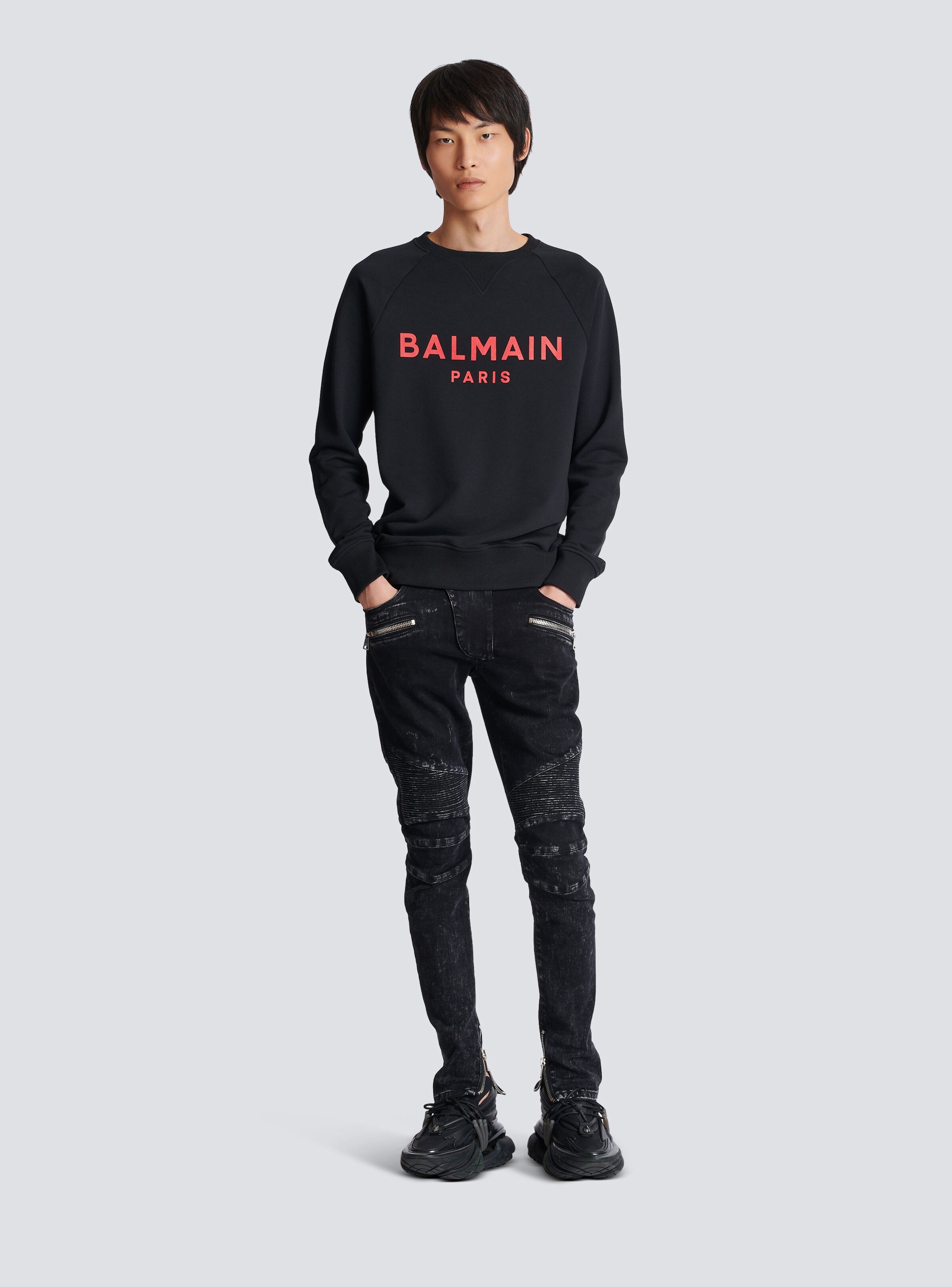 Balmain Paris printed sweatshirt - 2