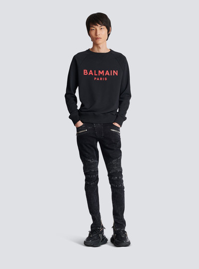 Balmain Balmain Paris printed sweatshirt outlook