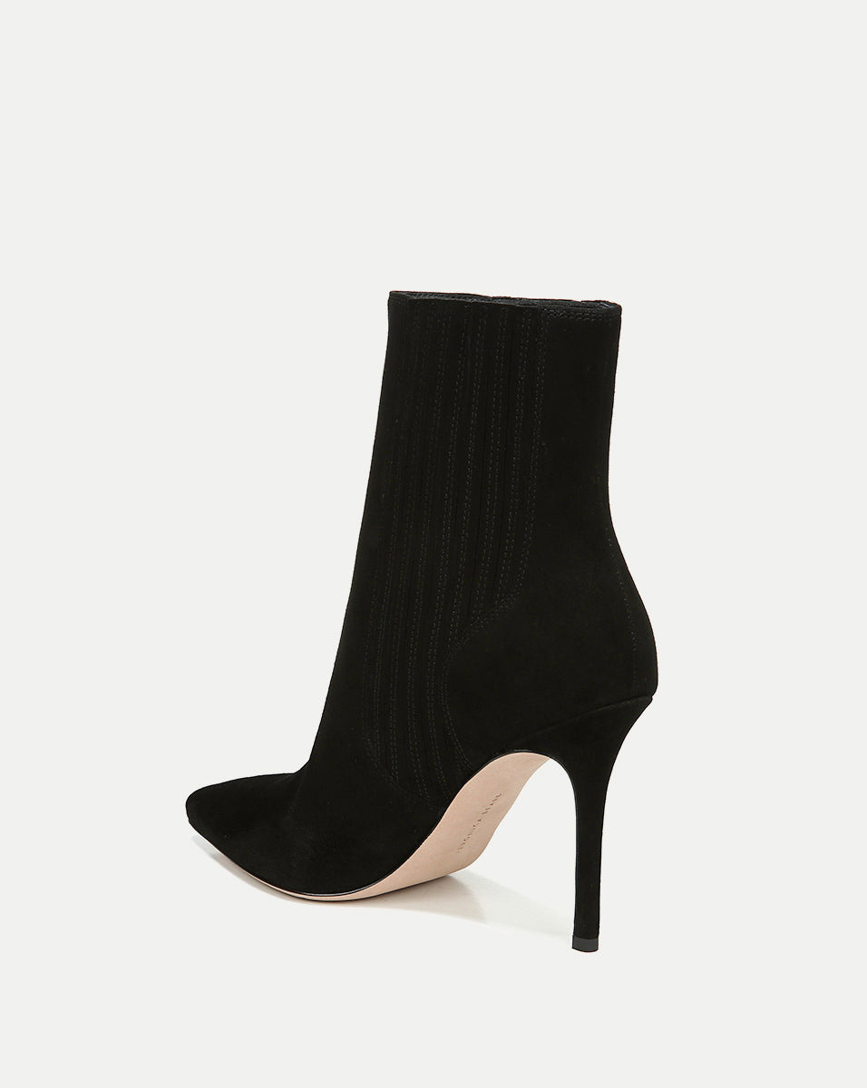 LISA SUEDE STILETTO-HEEL BOOTIE - 4