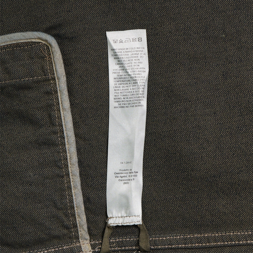 Fogpocket Outershirt 14oz Drkdust Degrade Slub Denim - 3