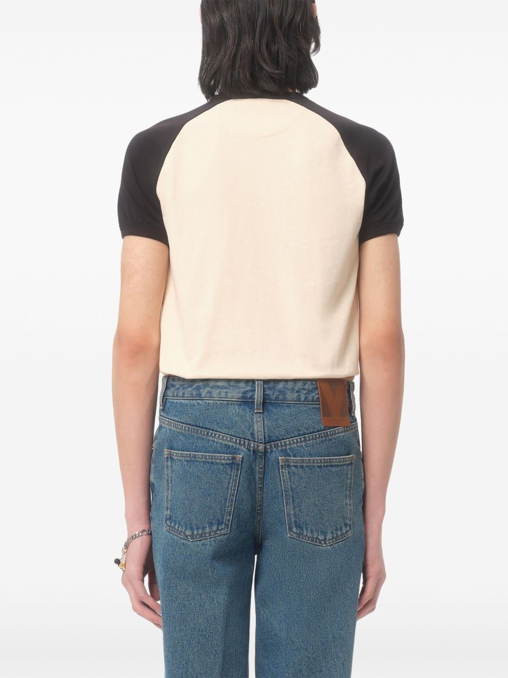 Chez-print T-shirt - 4