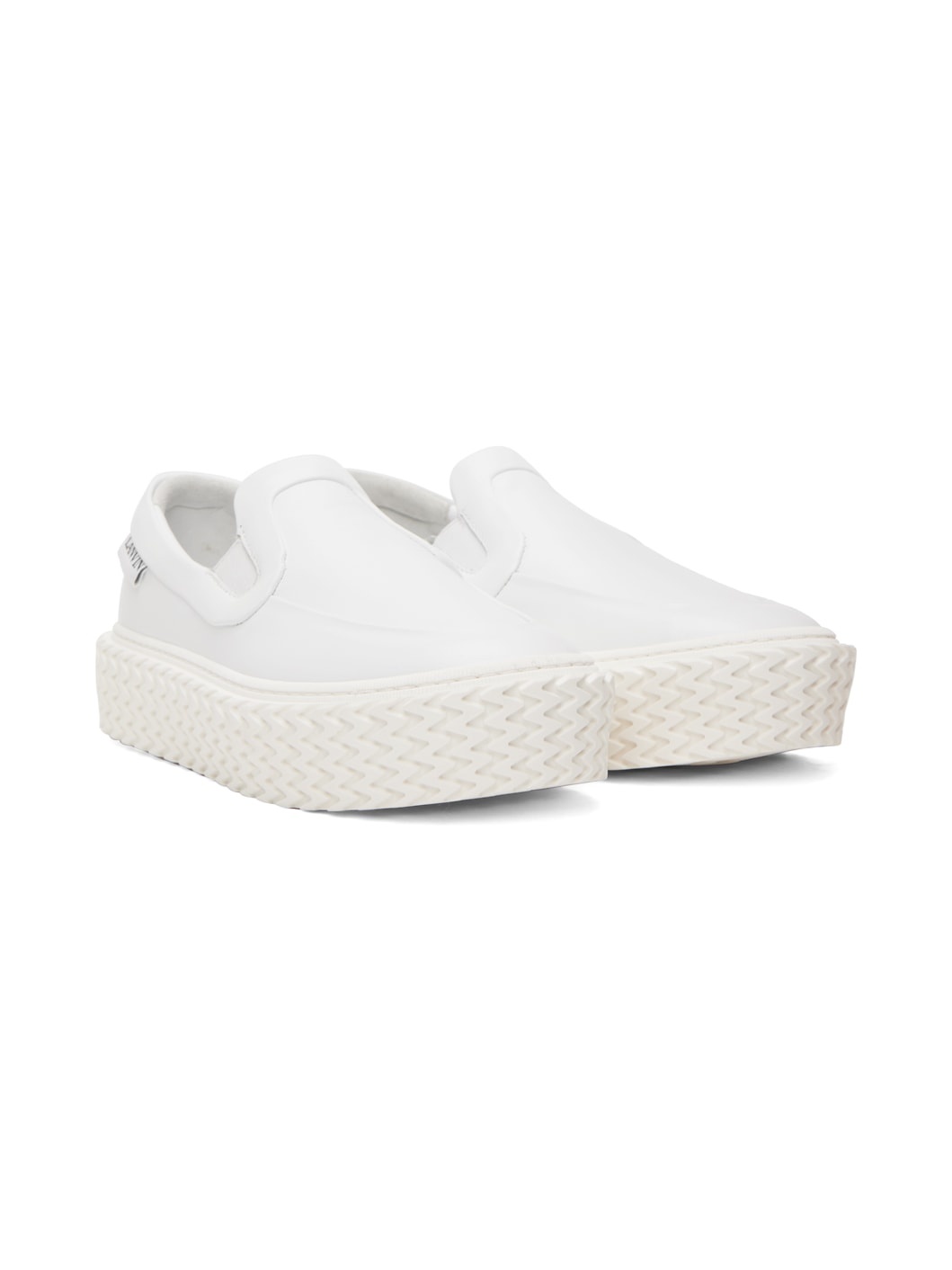 White Curbies Slip-On Sneakers - 4