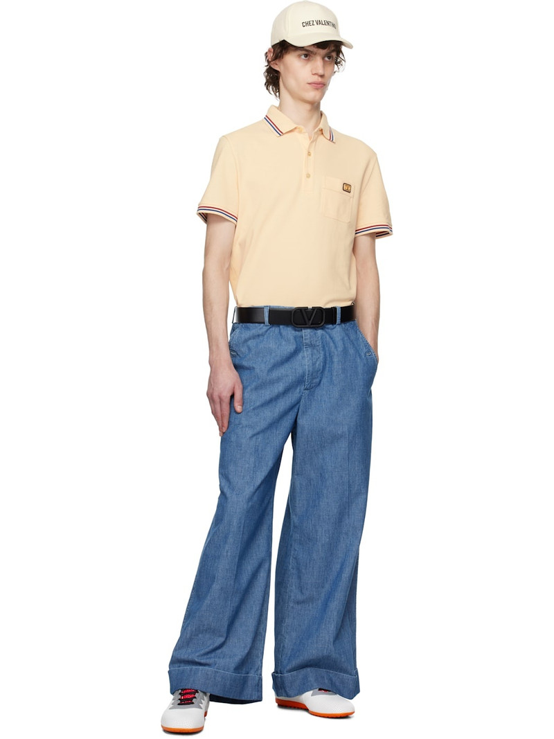 Valentino White Chromathon Sneakers outlook