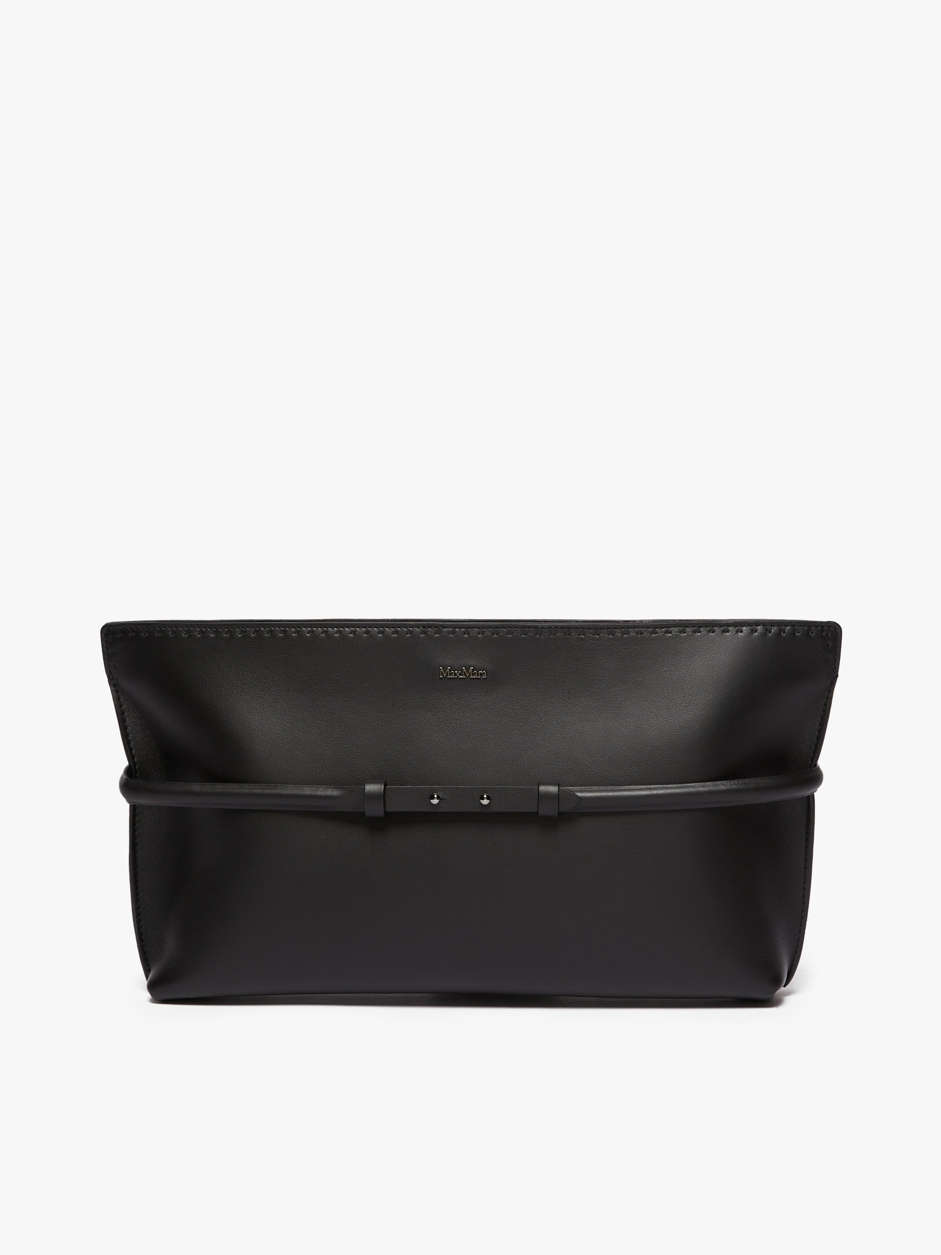 ARCHETIPO5 Leather Archetipo clutch with wristband - 1